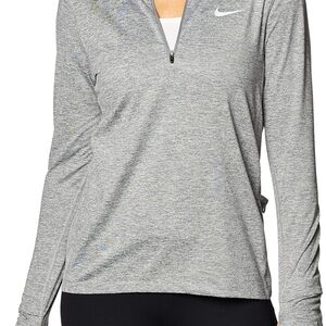 Nike Women's Gray Long Sleeve Top